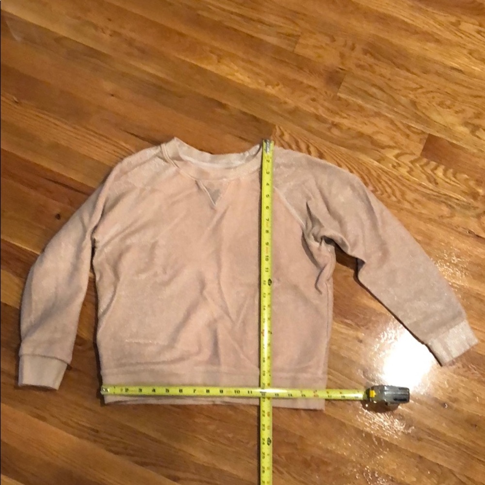 Mother silvered sweatshirt S